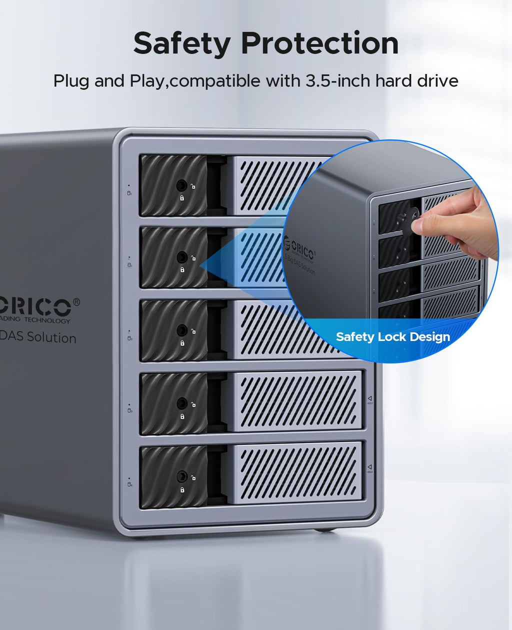 5 Bay HDD Enclosures U53181
