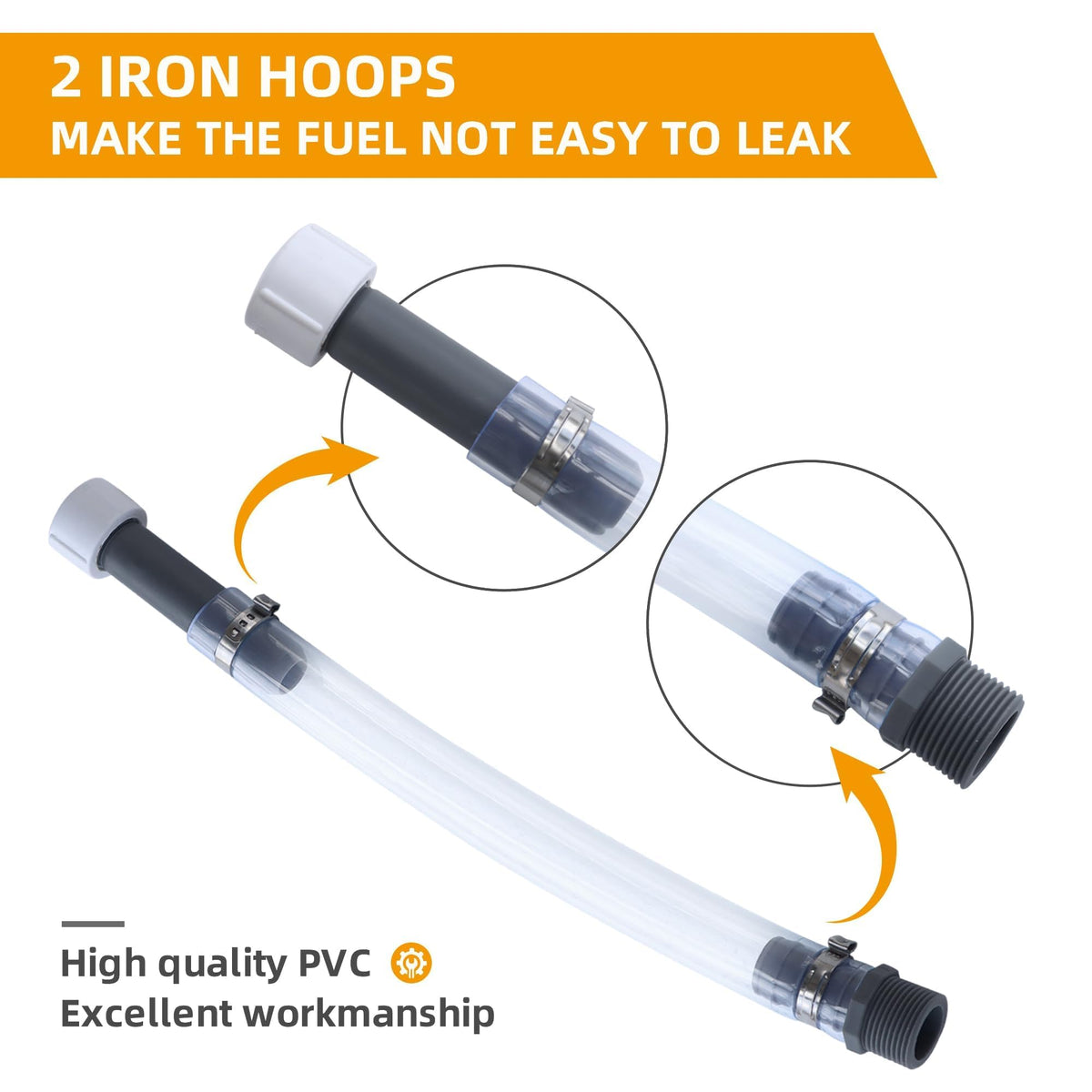 Racing Fuel Jug Replacement Hose S8896