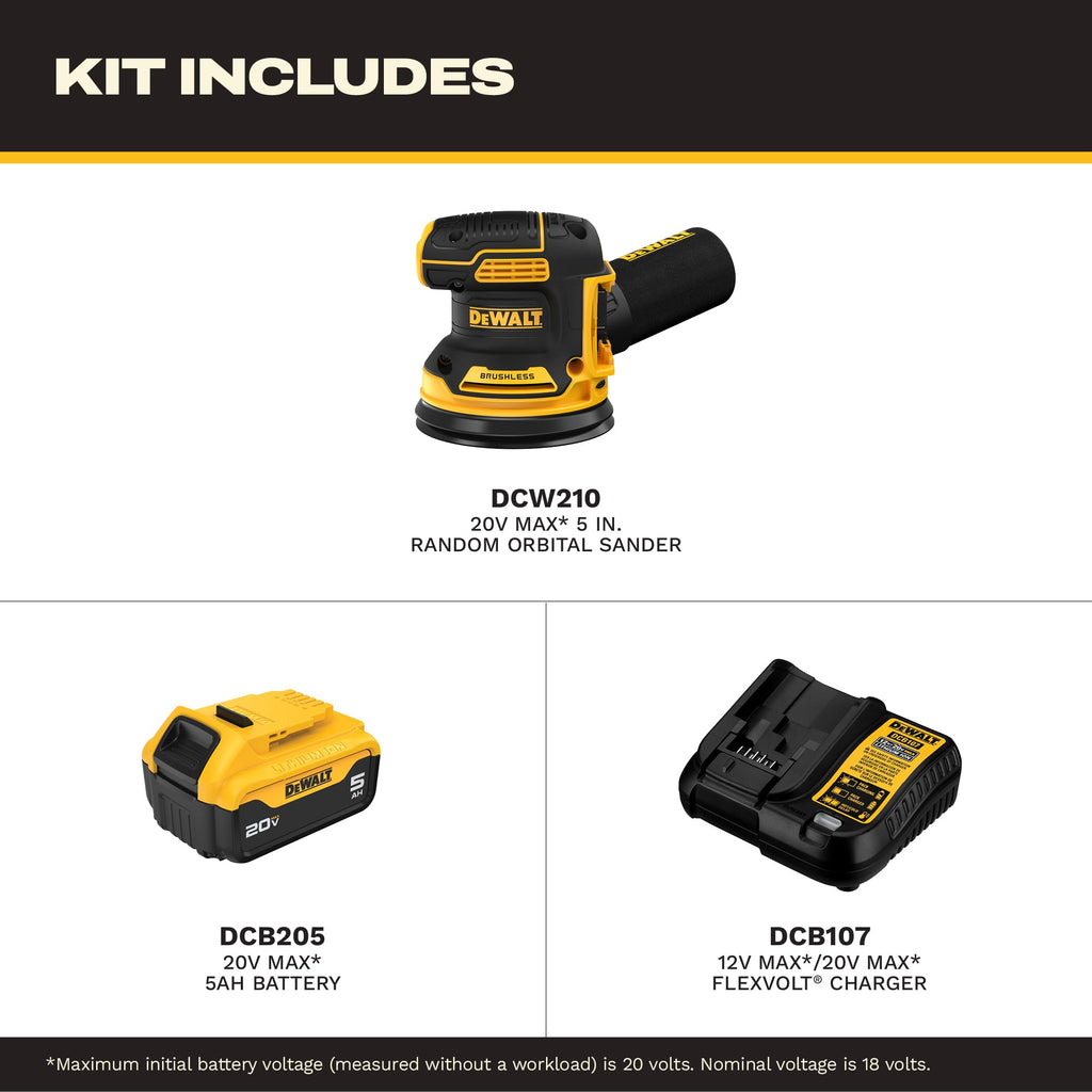 20V MAX Random Orbital Sander Kit L16234