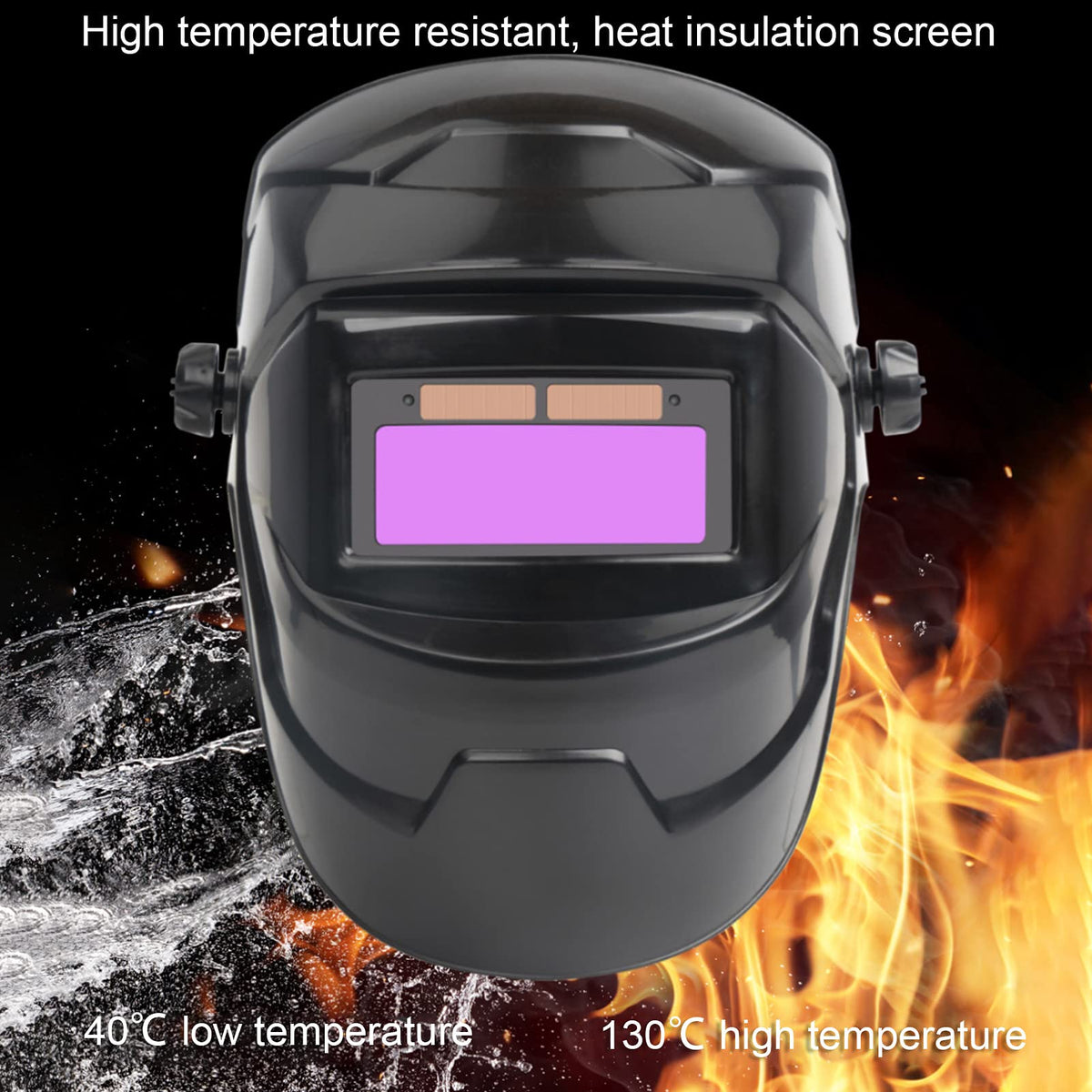 Adjustable Solar Powered Auto Darkening Welding Helmet V443