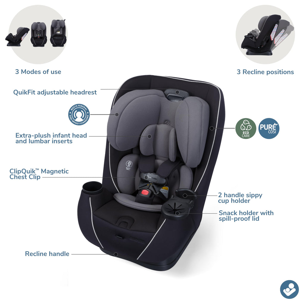 All-in-One Convertible Car Seat Y371