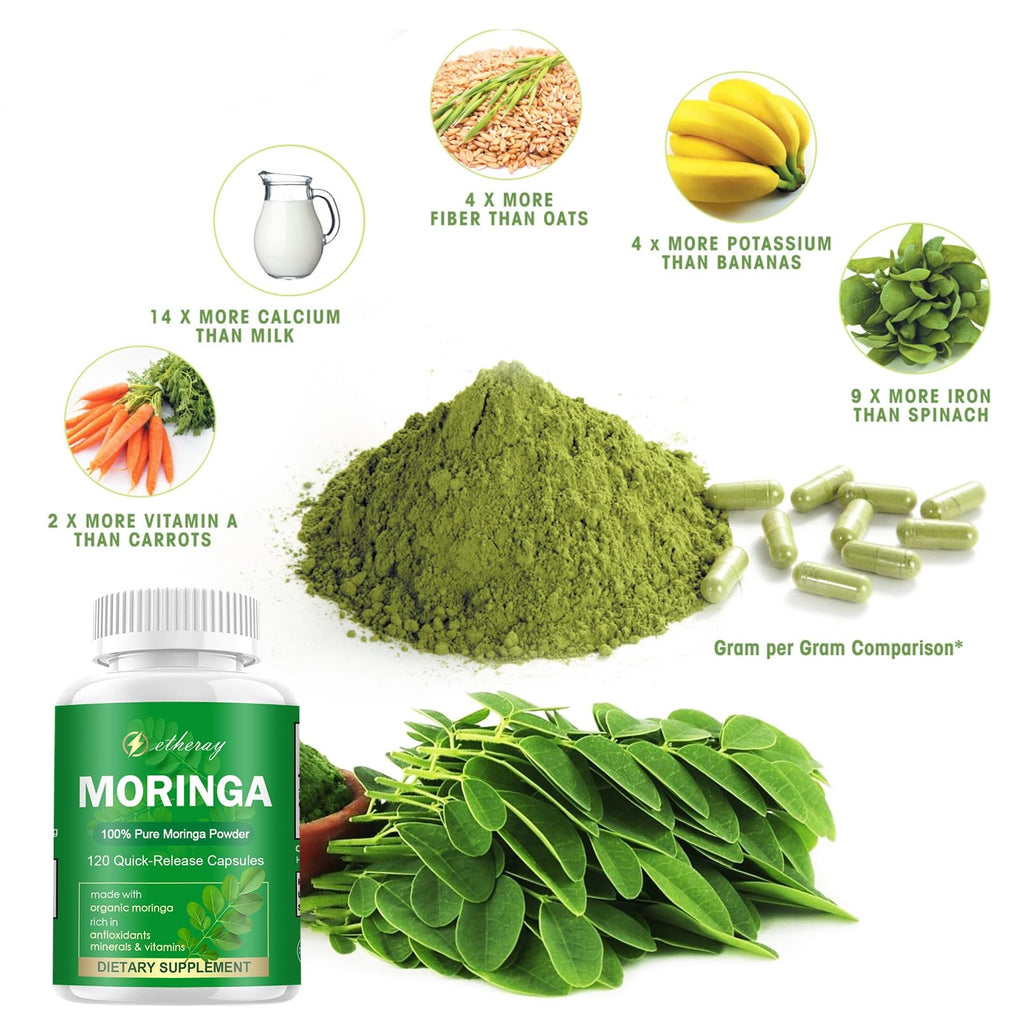 Moringa Capsules 800mg 120 Capsules N5708