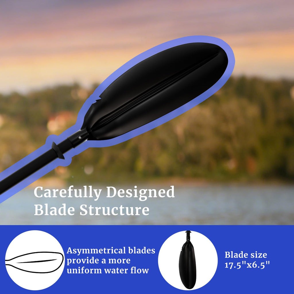 Adjustable Kayak Paddle with Paddle Leash E50711