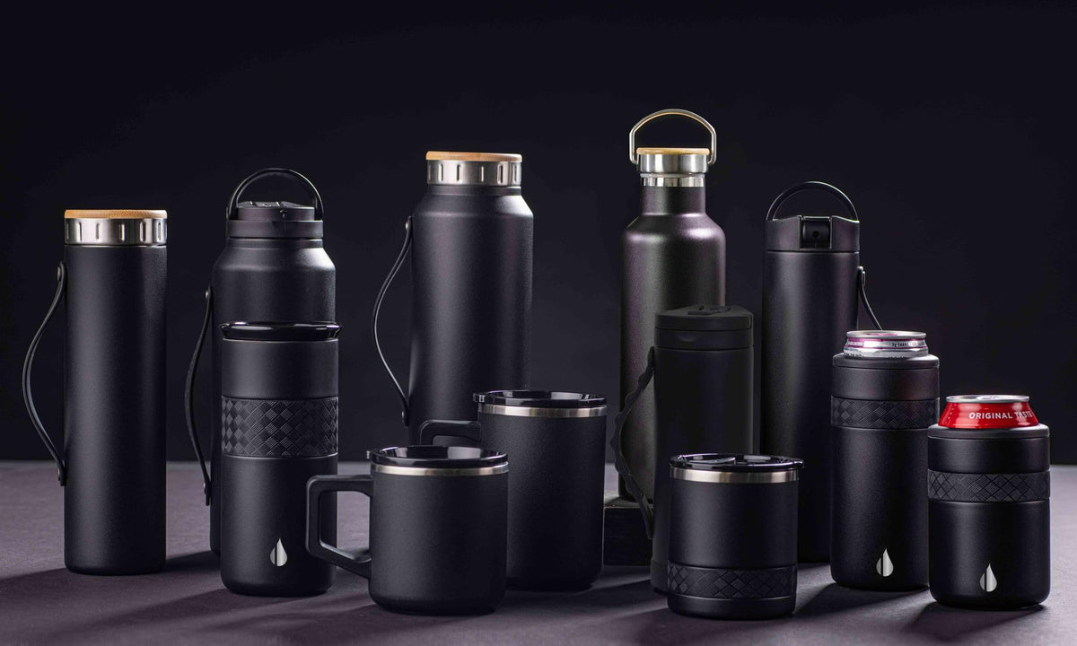 16oz Insulated Stainless Steel Coffee Mug with Lid I105612