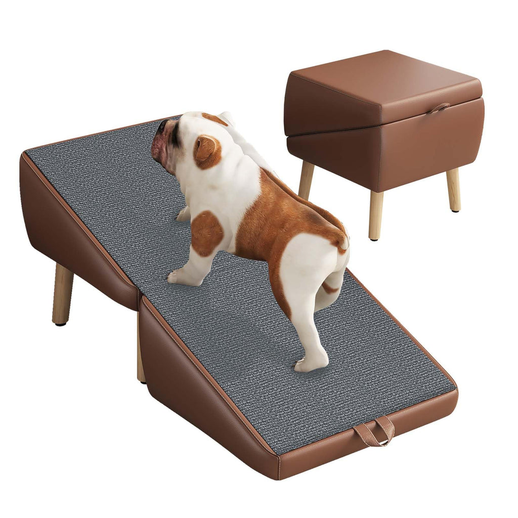 16" H Foldable Wooden Pet Stairs R61958