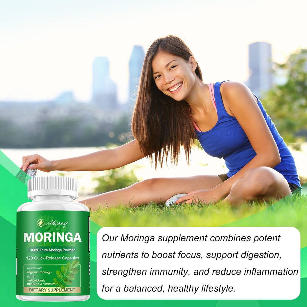 Moringa Capsules 800mg 120 Capsules N5708