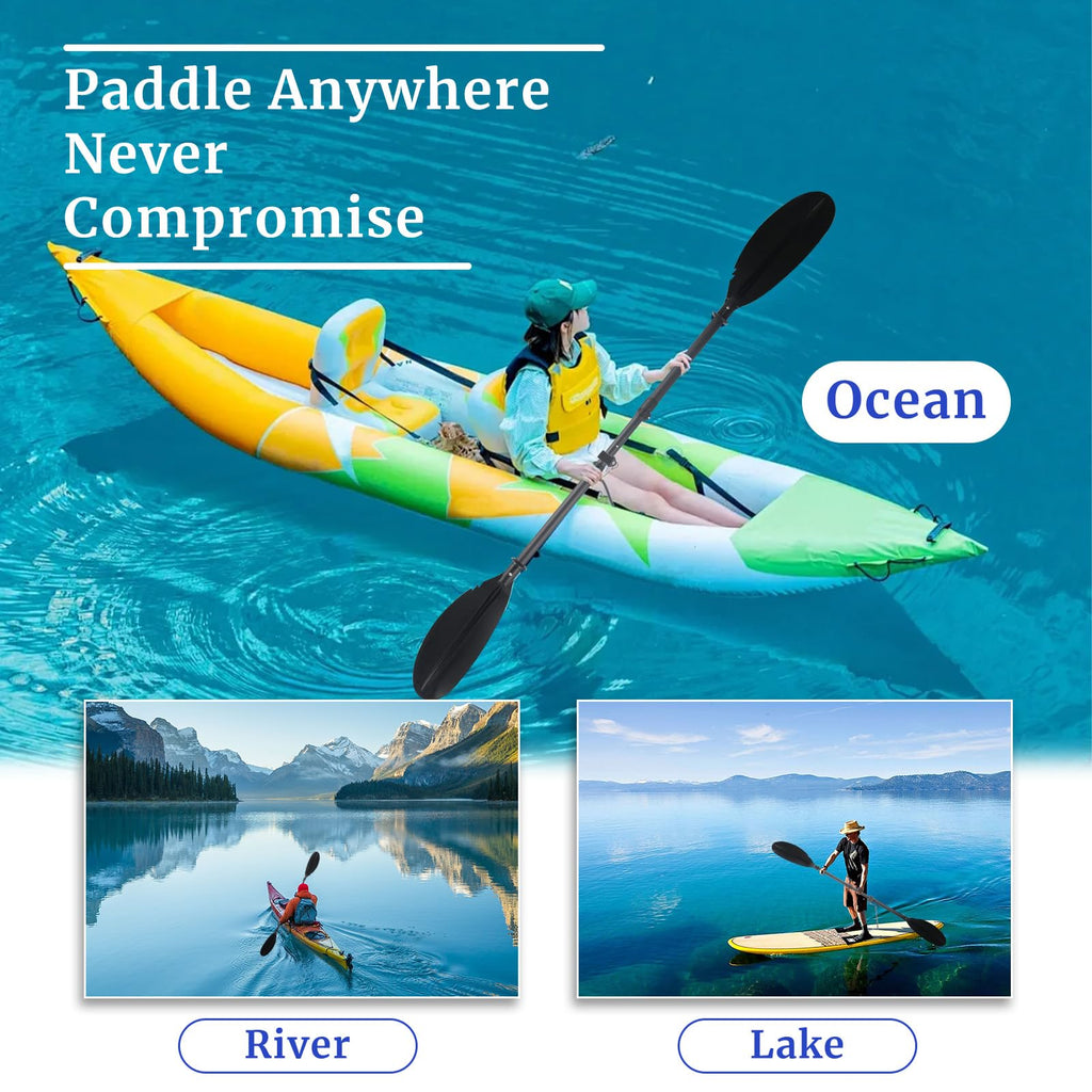 Adjustable Kayak Paddle with Paddle Leash E50711