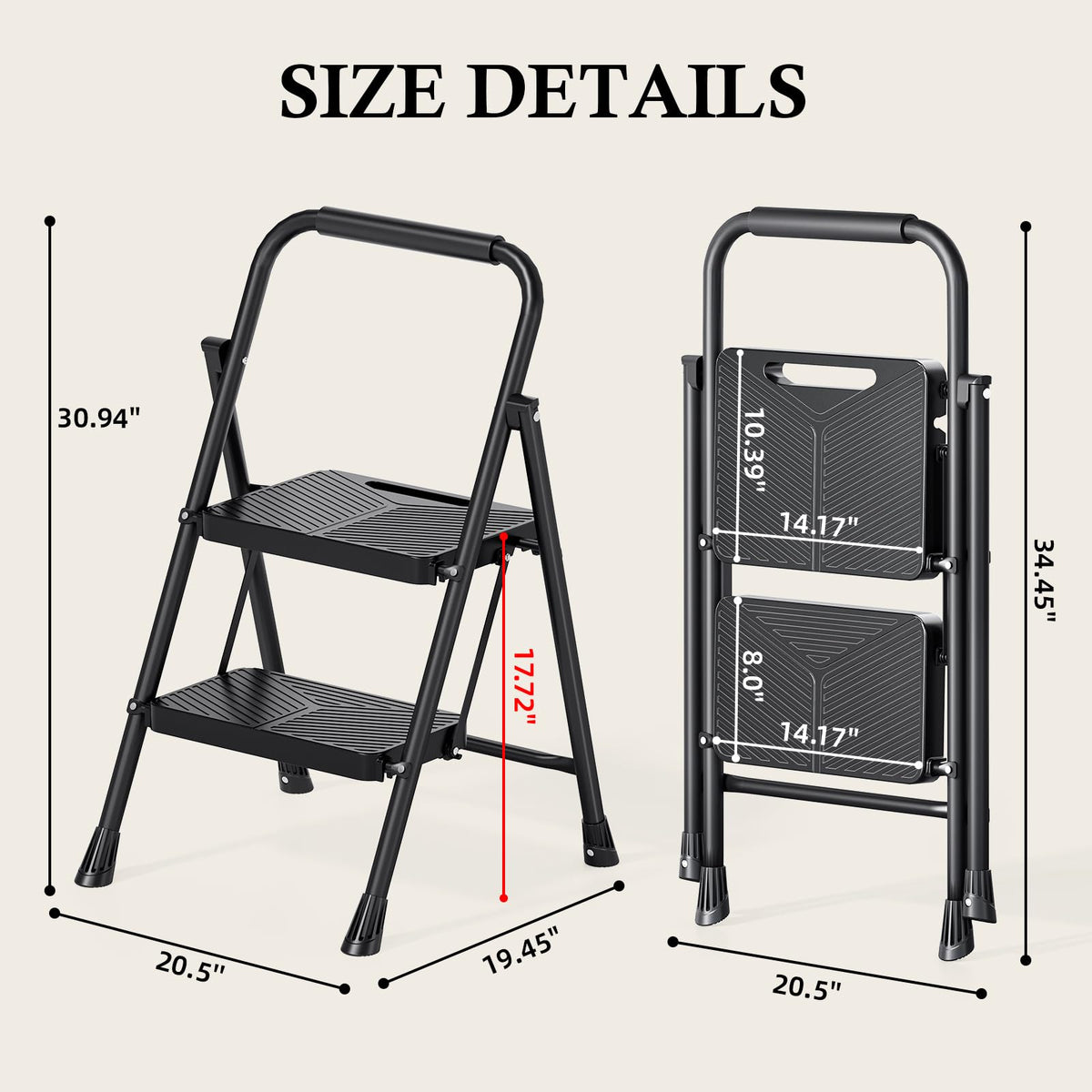 2 Step Folding Ladder S875