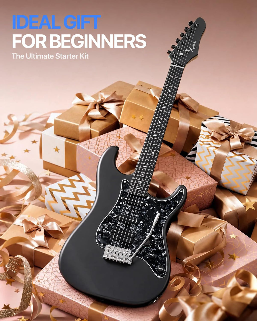 39" Smart Electric Guitar with Built-in 4 Effects K627