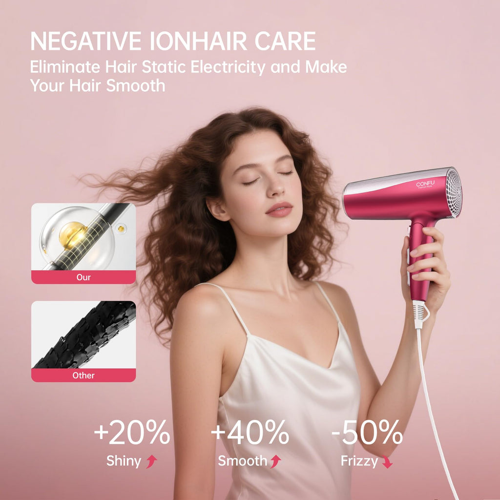 1875W Ceramic Tourmaline Hair Dryer S9556