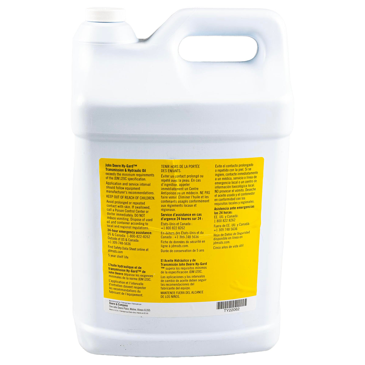 Transmission and Hydraulic Oil 2 1/2 Gallon O71875