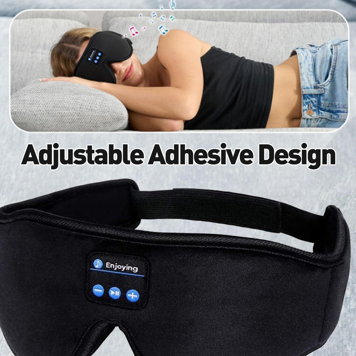 Bluetooth Sleep Mask with Headphones T771627