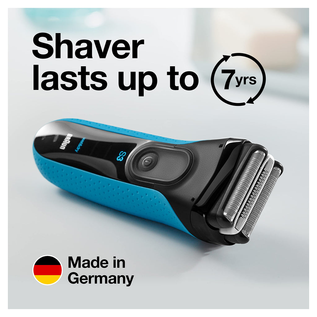 Electric Series 3 Wet & Dry Foil Shaver with Precision Trimmer C180673