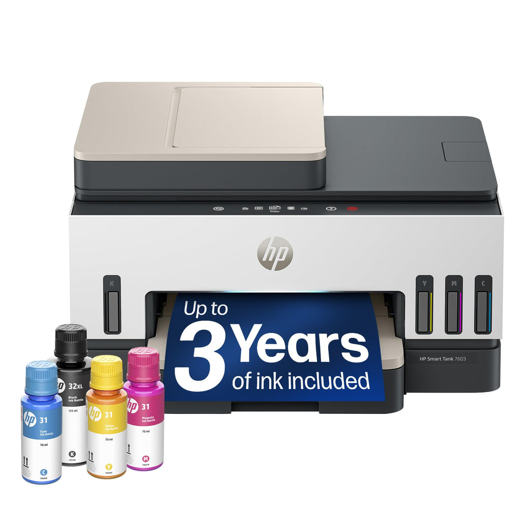 Wireless All-in-One Ink Tank Printer, Scanner, Fax, Copier G180