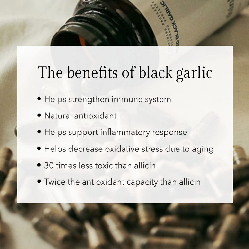 Black Garlic 60 Capsules P414549