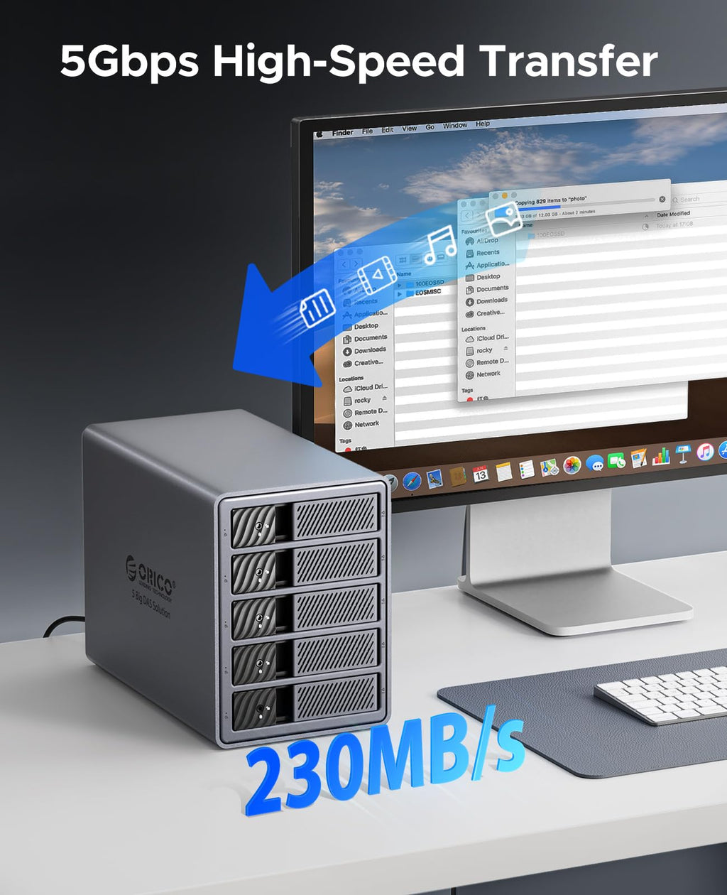 5 Bay HDD Enclosures U53181