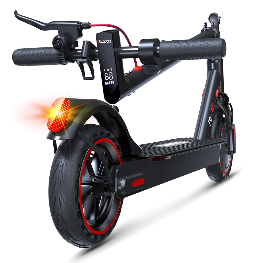 Electric Scooter 18Miles Max Range 19 Mph Foldable 8.5'' Solid Tire C987