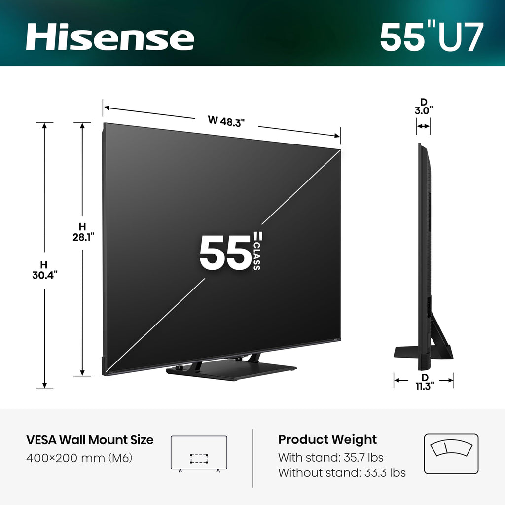 55" Mini-LED 4K UHD Smart Fire TV F802808