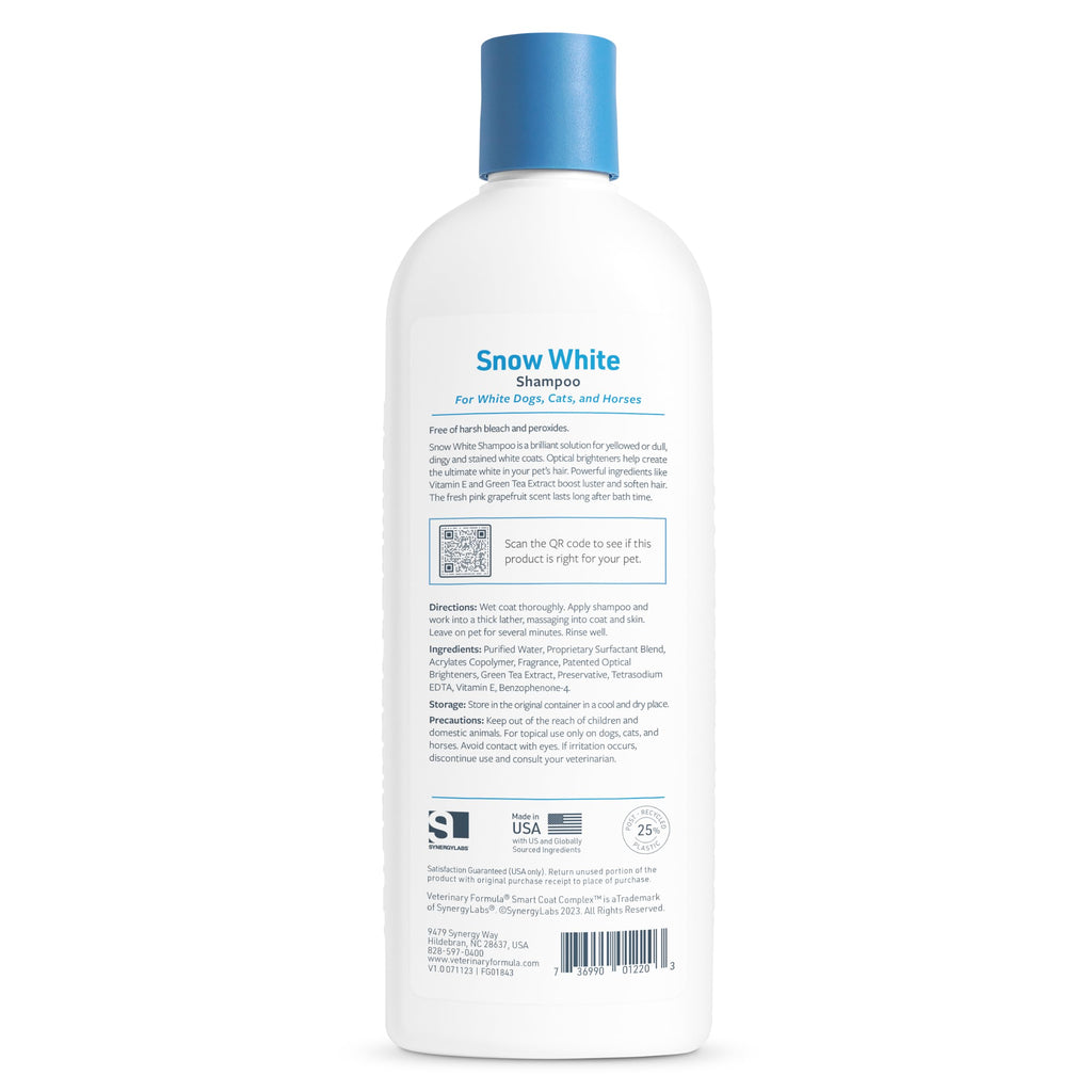 Whitening & Stain Remover Pet Shampoo, 17oz A356