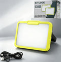 LED Work Light, Rechargeable, 700 LM Magnetic Portable Flood Light with Adjustable Stand, IP54 Waterproof, 3 Lighting Modes with Emergency SOS, 1Pack A56335