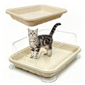 1+5 Pack Disposable Litter Boxes for Cats Y837001