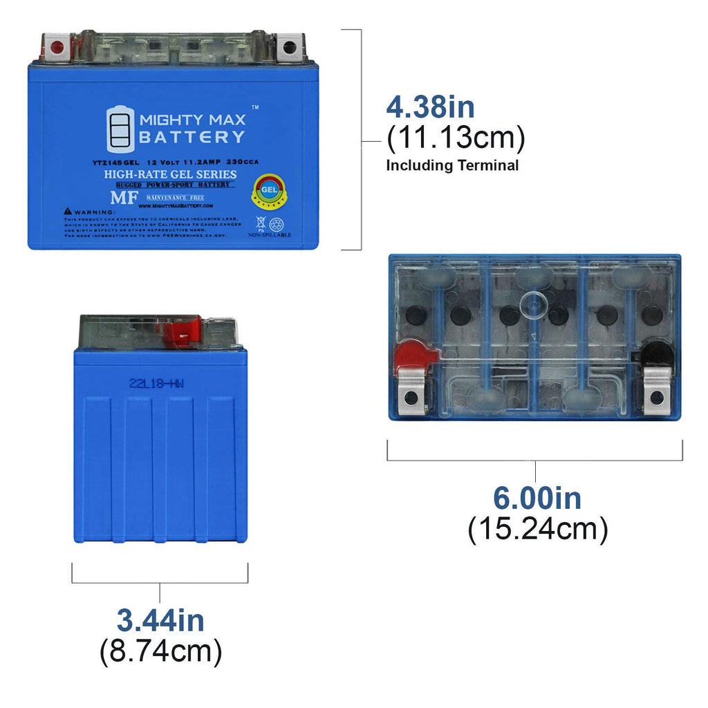 12V 11.2Ah Gel Battery B366212