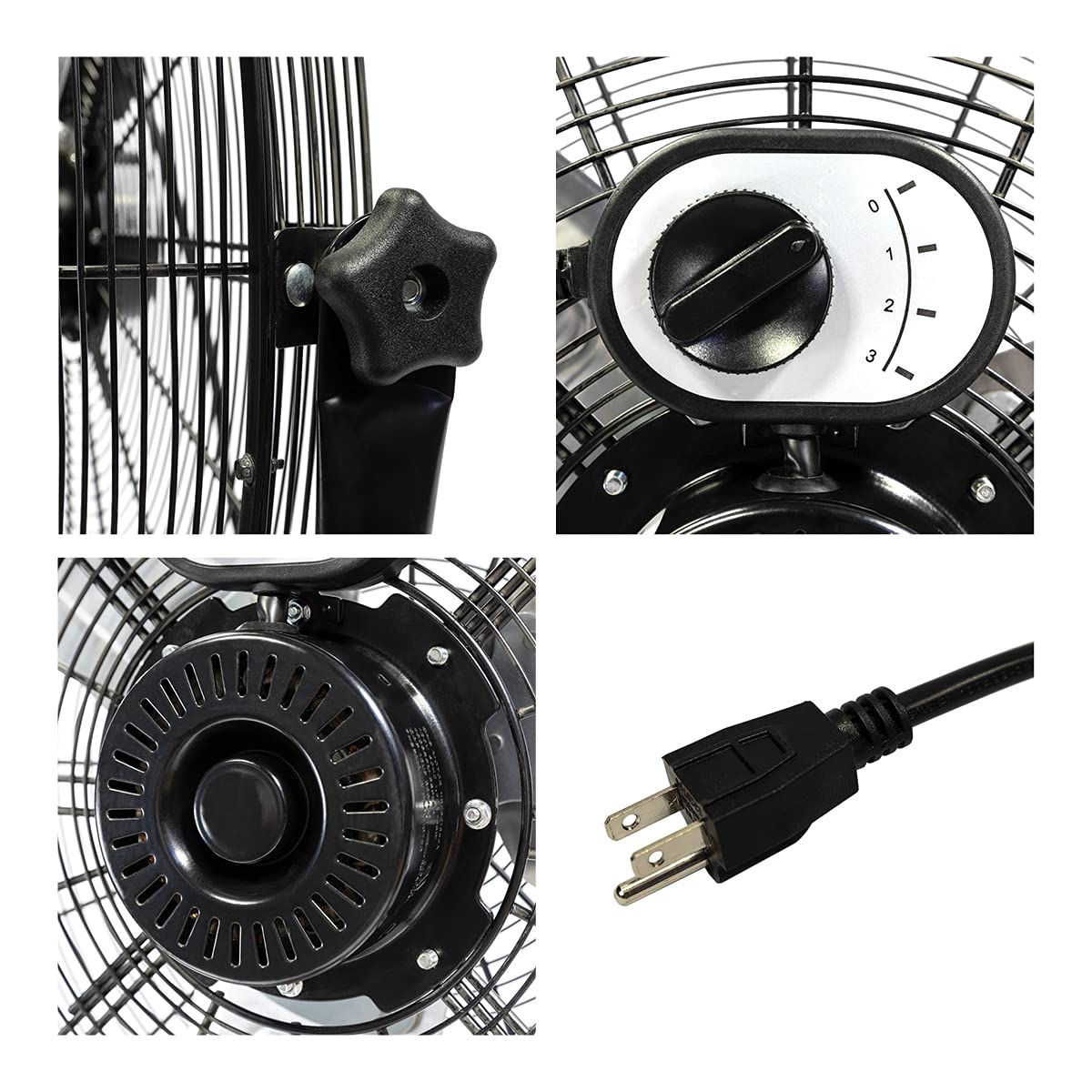 30" Heavy Duty Pedestal Fan J14120