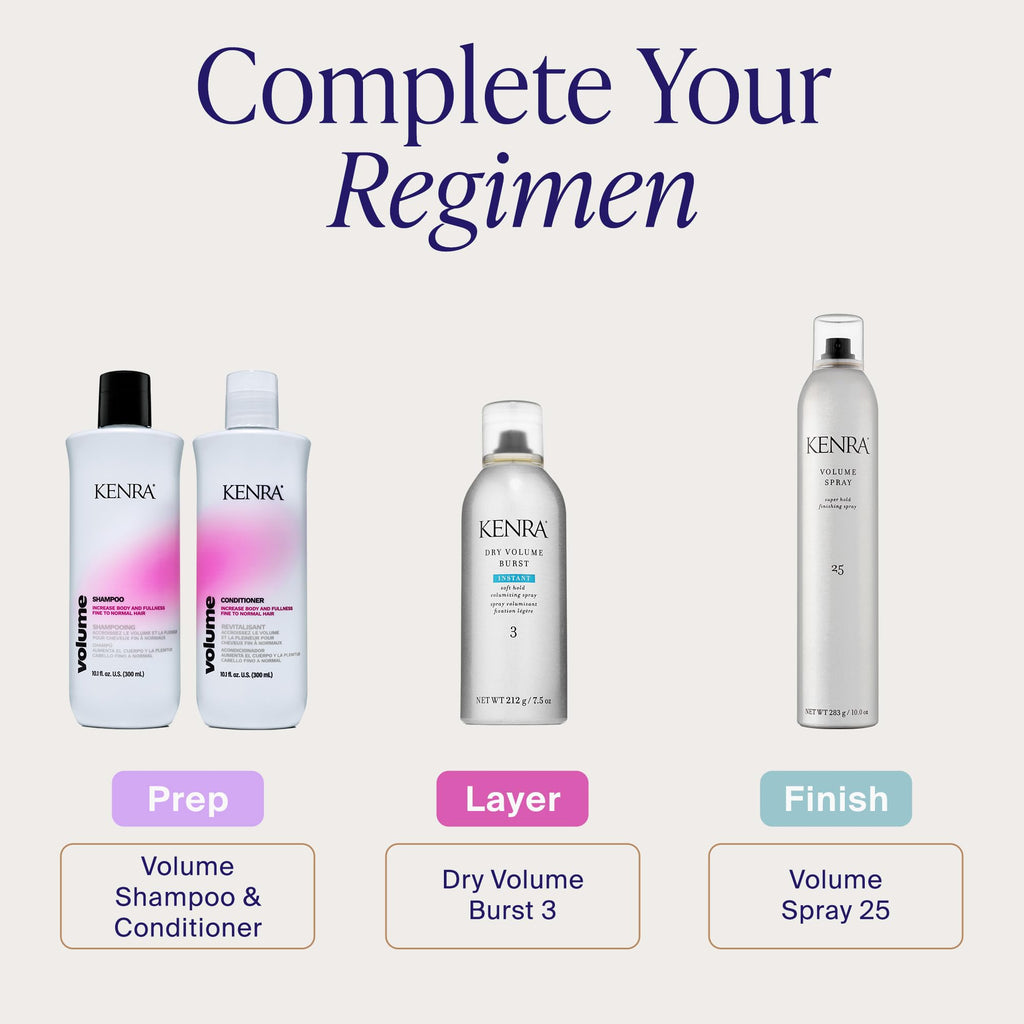 Instant Volume Hairspray Soft Hold Volumizing Spray M913