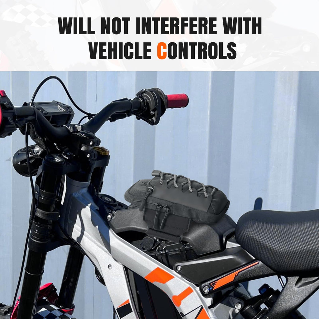Black Dirt Bike Frame Bag Y7370
