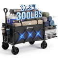 Collapsible Wagon with Tailgate, 300 lb Capacity Z88812