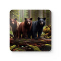 Black Bear Coasters Set of 4 G8962