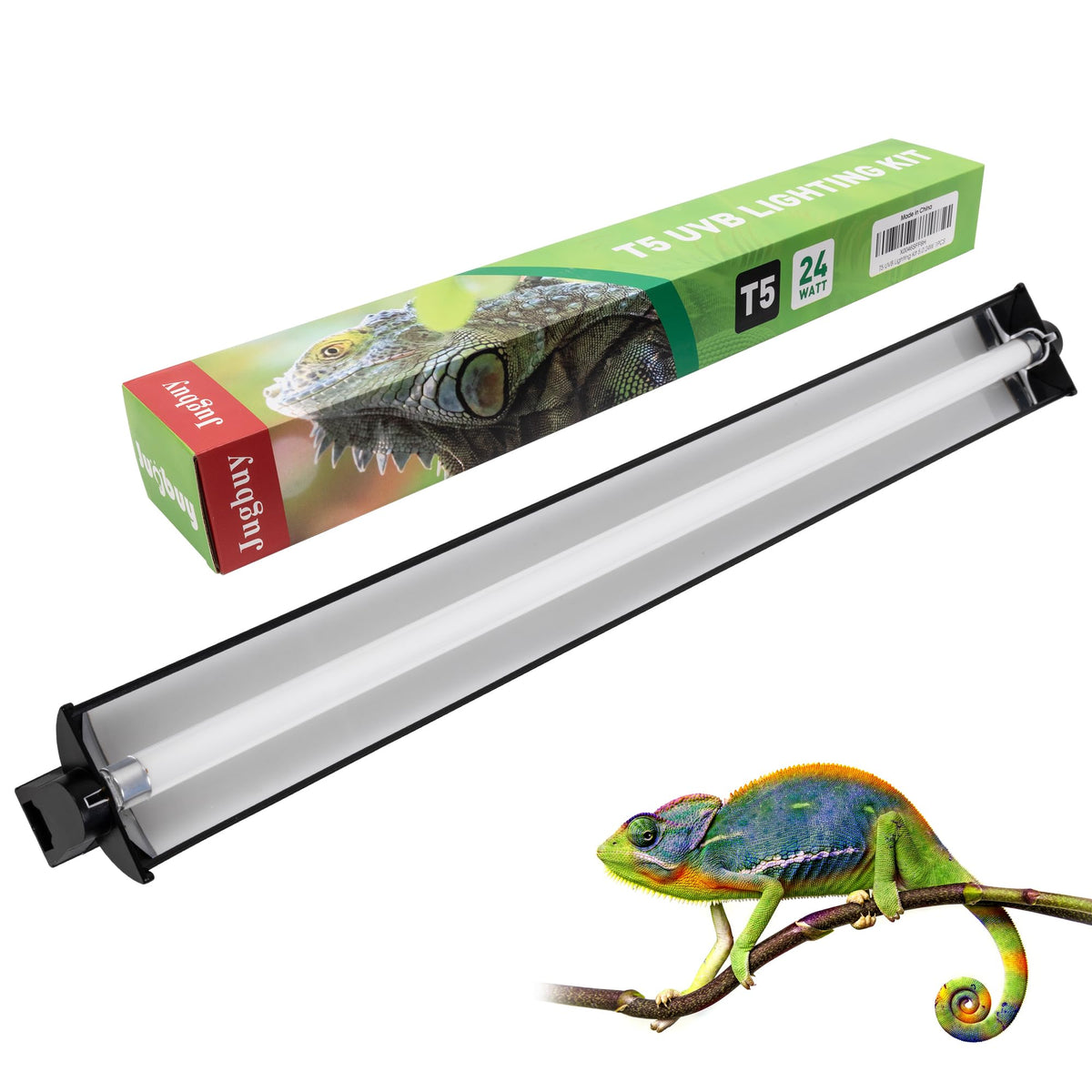 24W T5 5.0 UVB Reptile Light Kit M159