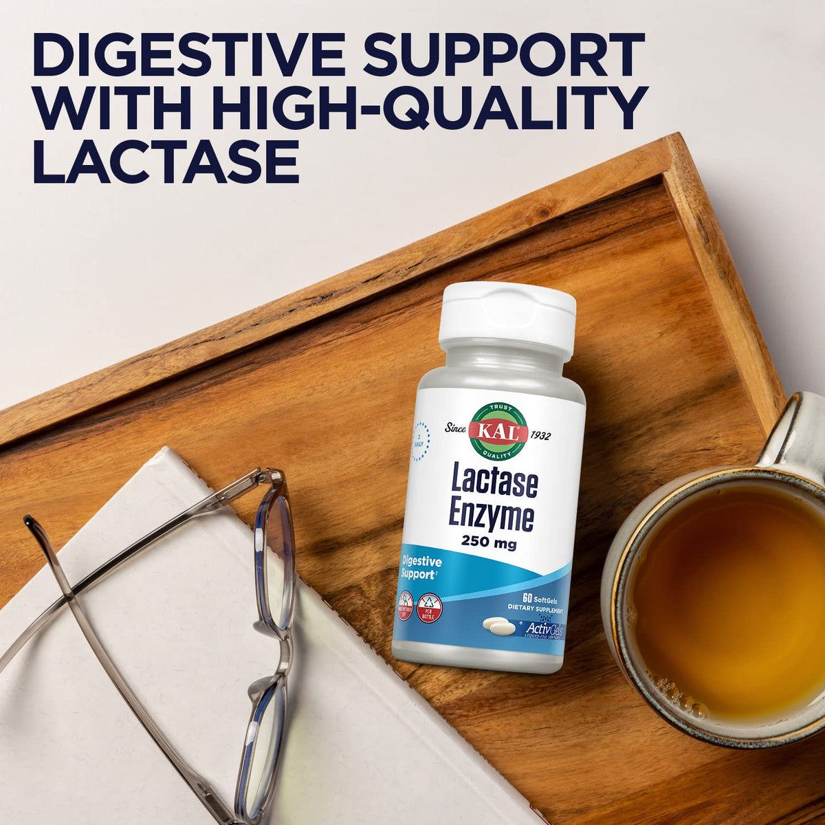 Lactase Enzyme 250 mg 60 SoftGels Y70270
