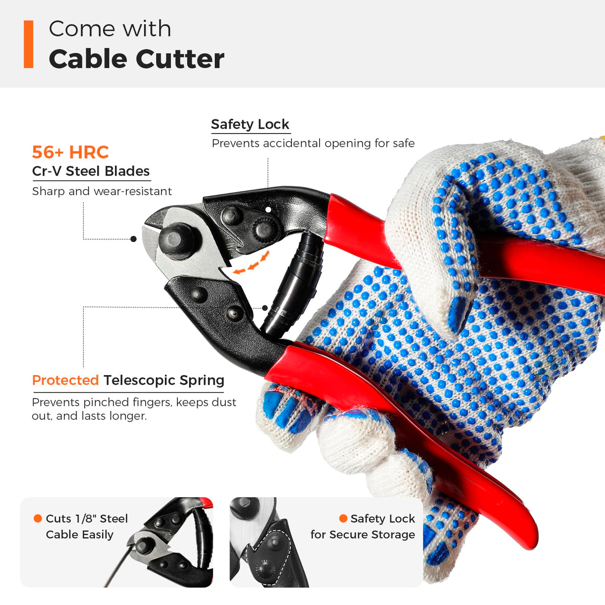1/8" Stainless Steel Cable U980489