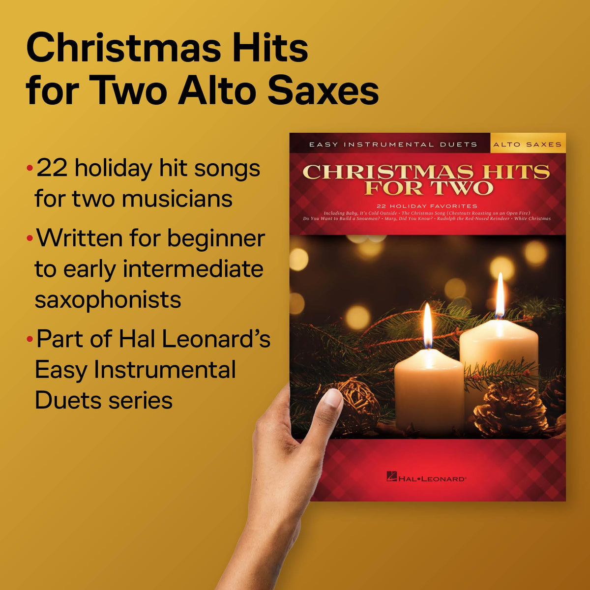 Christmas Alto Saxophone Duets M25344