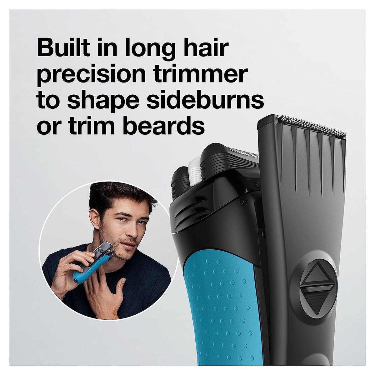 Electric Series 3 Wet & Dry Foil Shaver with Precision Trimmer C180673