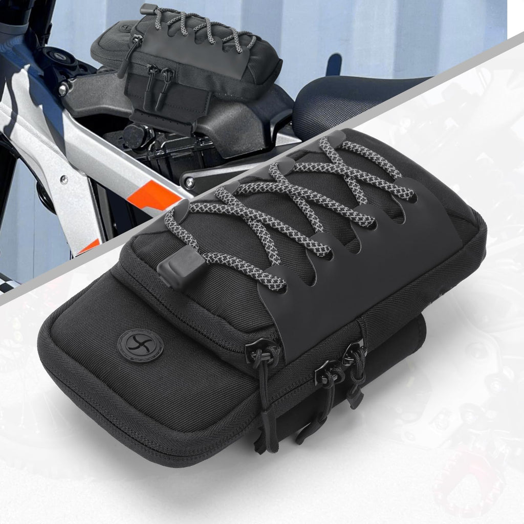 Black Dirt Bike Frame Bag Y7370