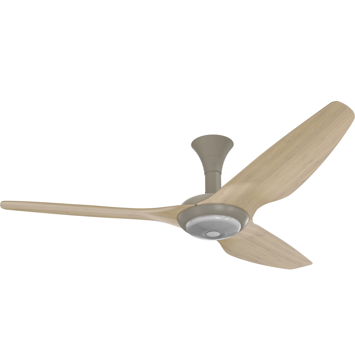 60 Ceiling Fan with Bamboo Blades and Satin Nickel Finish Q85882