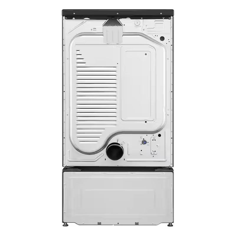 7.4 Cu. Ft. Vented Smart Stackable Gas Dryer in Black Steel F557