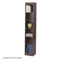 6-Shelf Veneer Bookcase M826