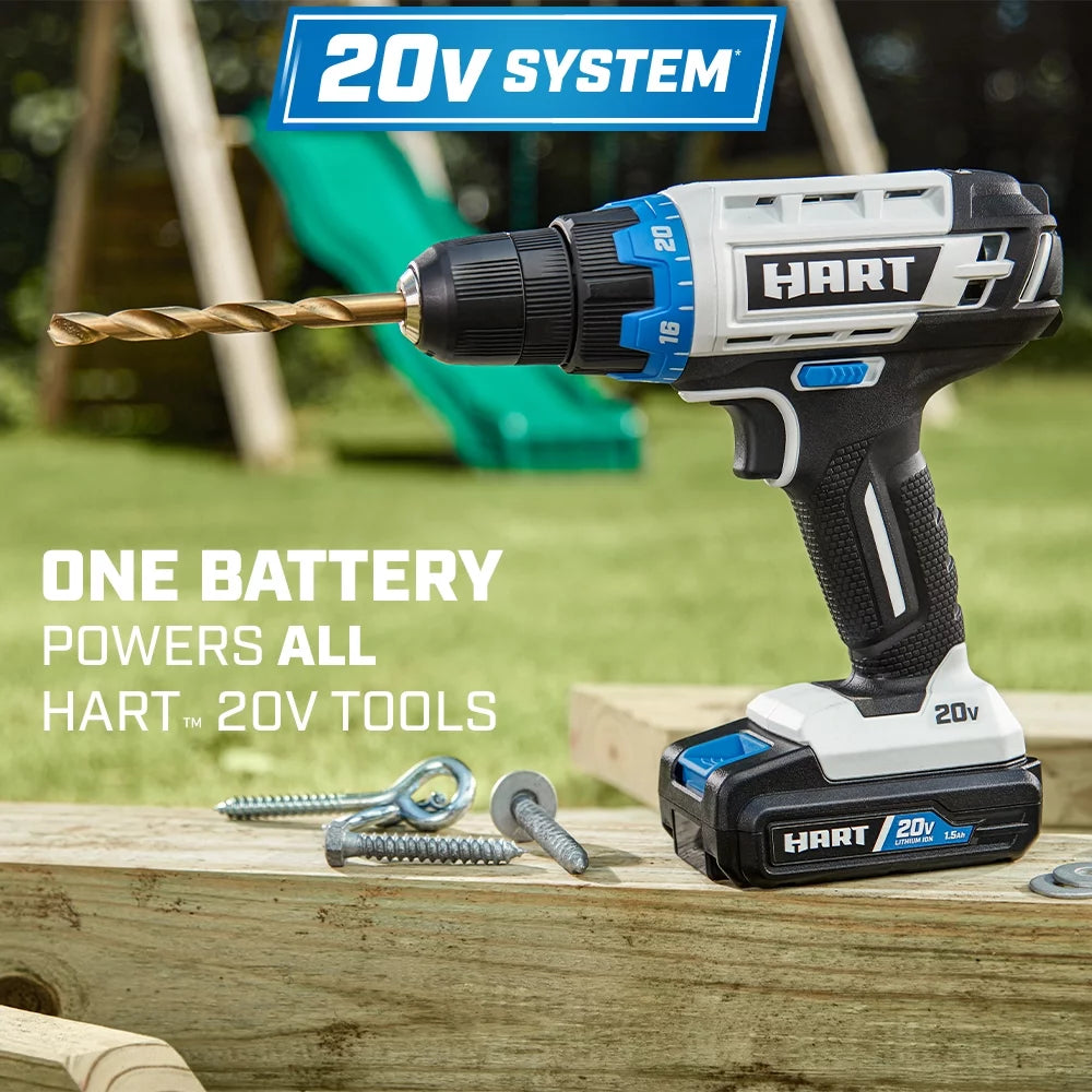 20-Volt Cordless 4-Tool Combo Kit & 200-Piece Drill & Driver Accessory Kit F526949