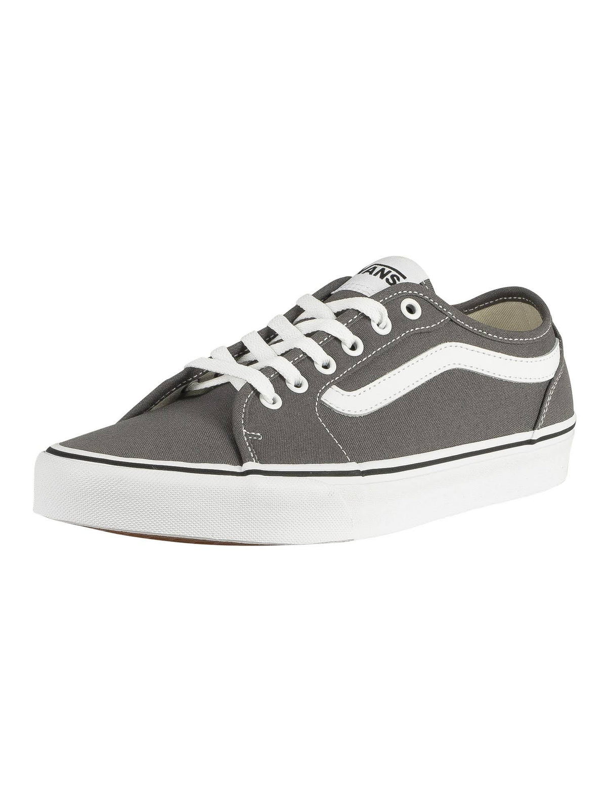 Grey Canvas Trainers Z4312