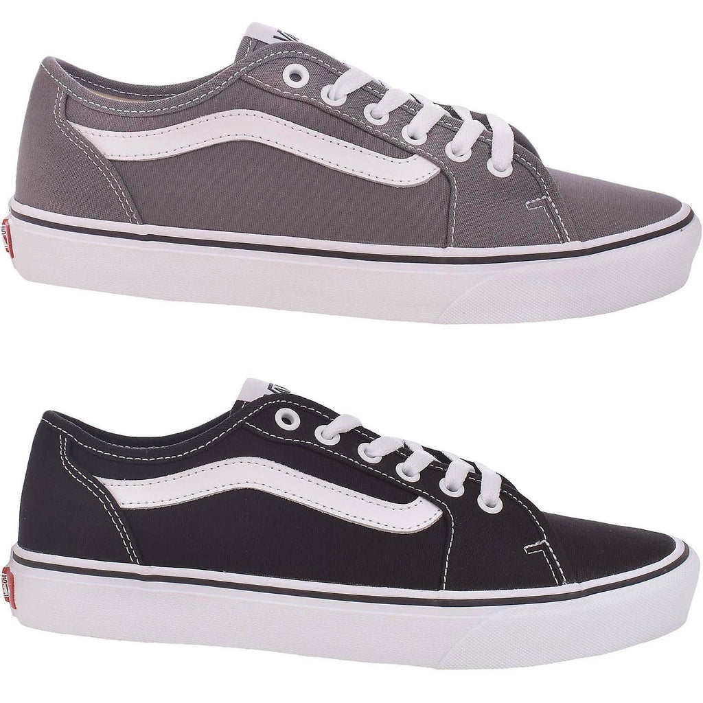 Grey Canvas Trainers Z4312