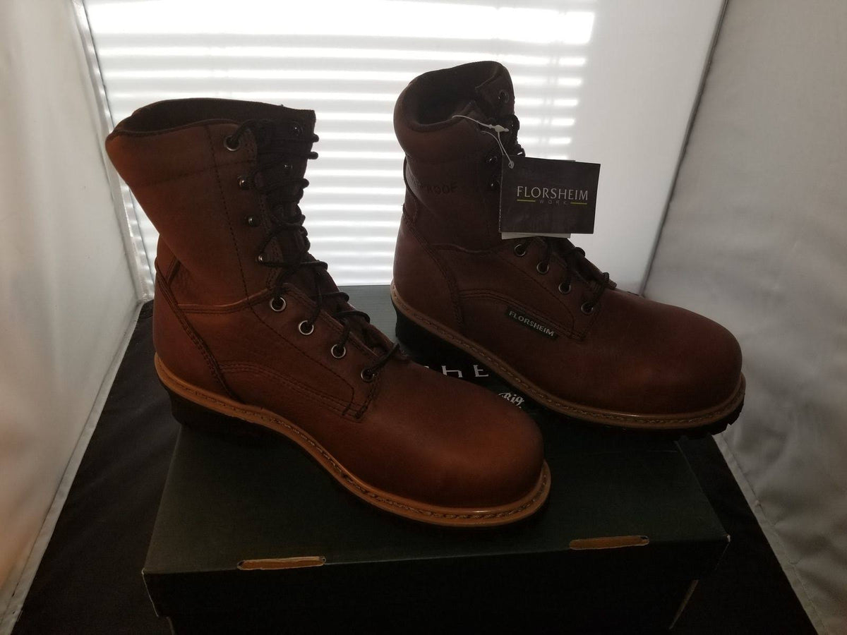 Brown Work Shoes X48833