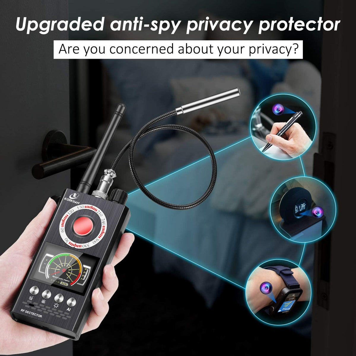 Anti Spy Bug Detector G7770