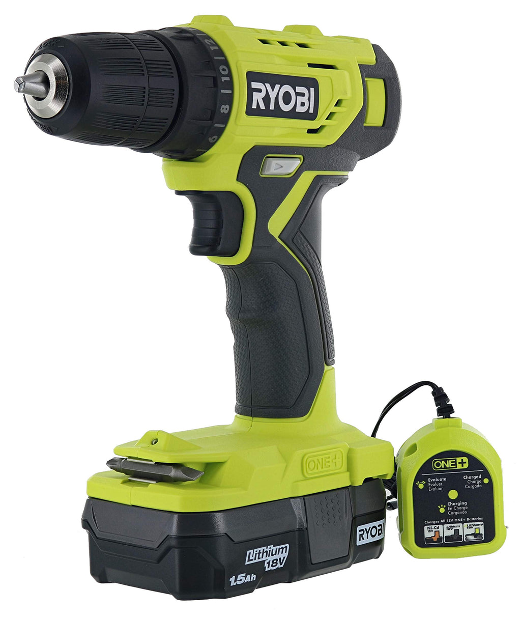 18-Volt Cordless 3/8 in. Drill/Driver Kit with Battery and Charger Y29598