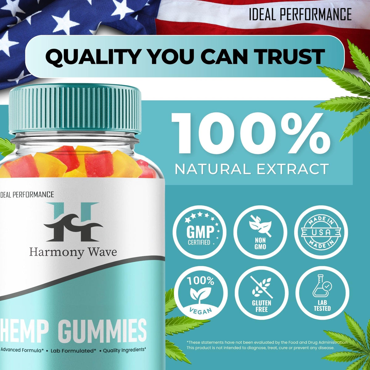 Hemp Gummies Maximum Strength All Natural 3 Pack C25793
