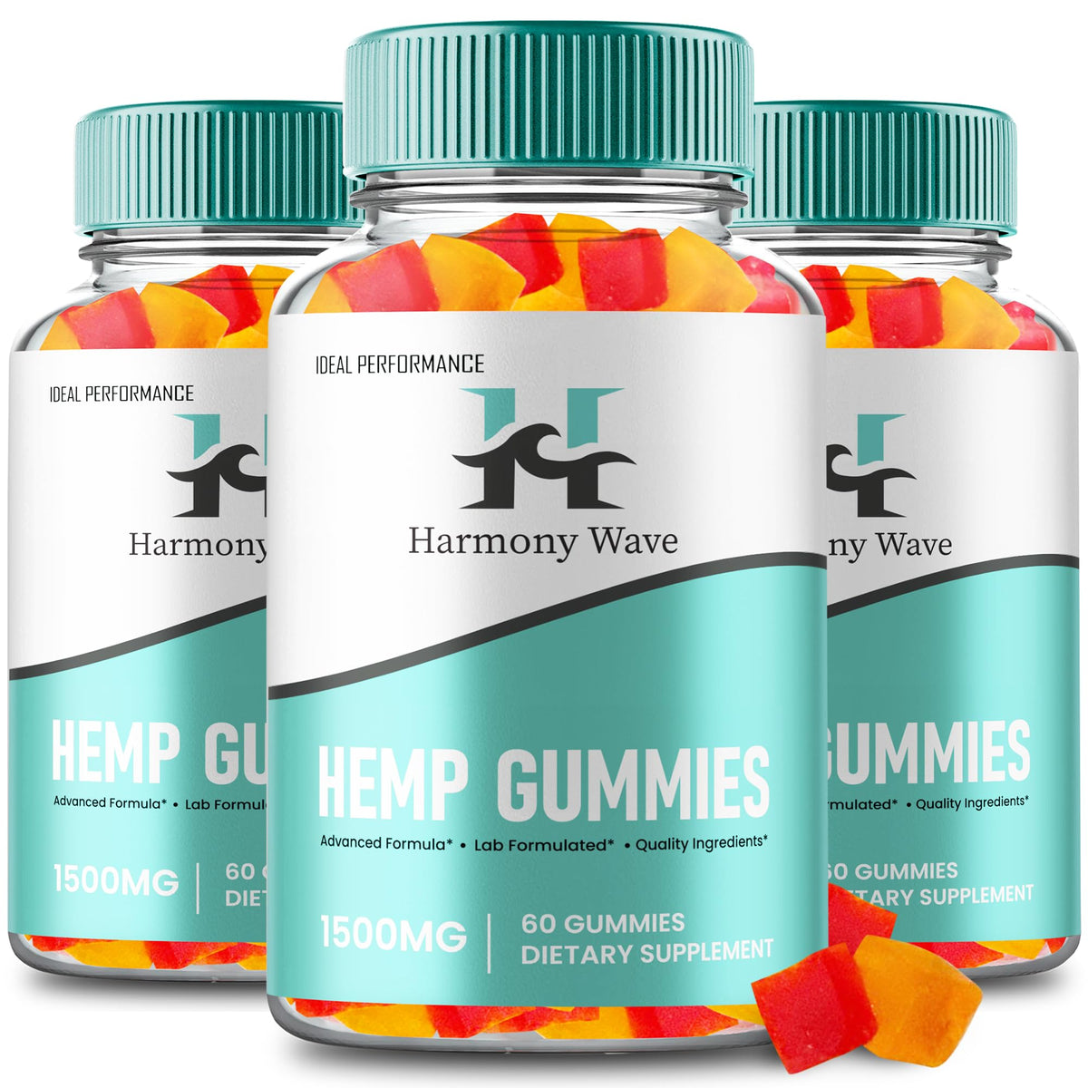 Hemp Gummies Maximum Strength All Natural 3 Pack C25793