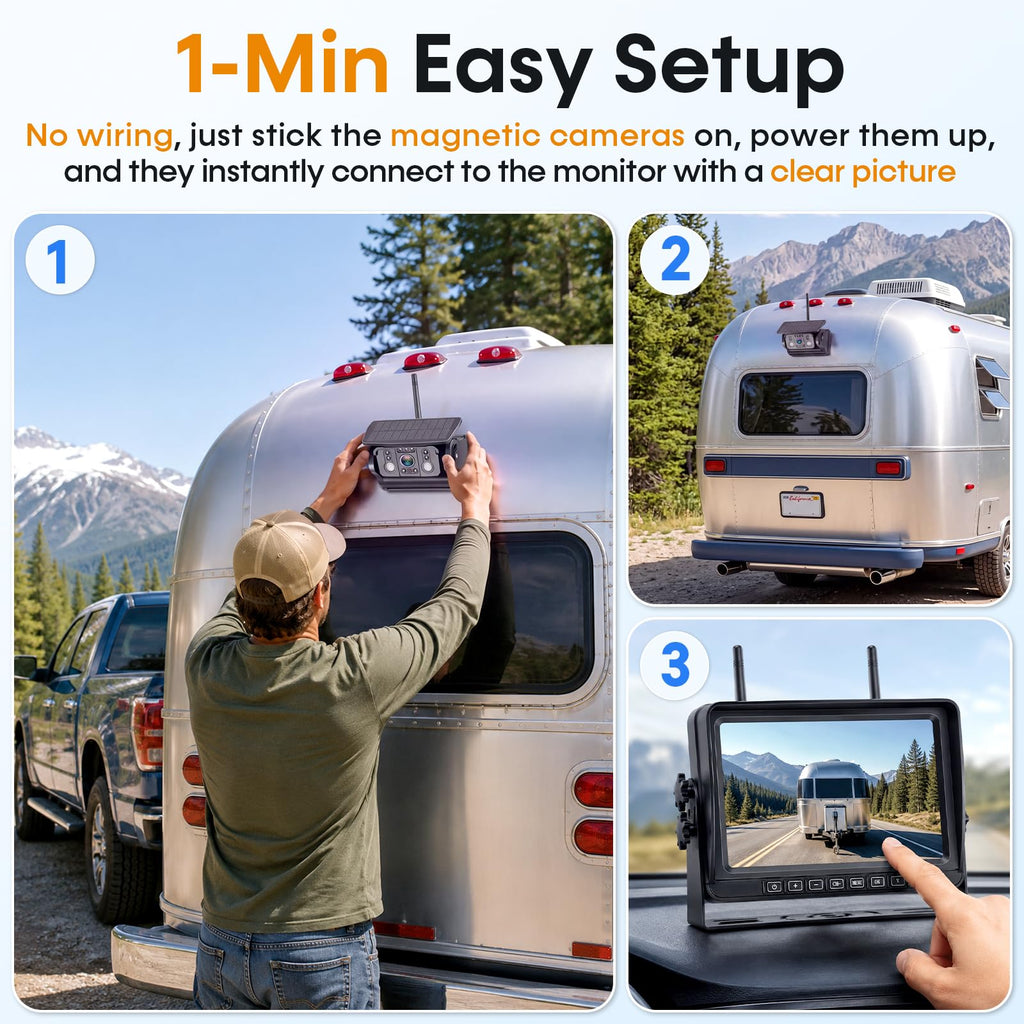 1080P Magnetic Backup Camera K9351
