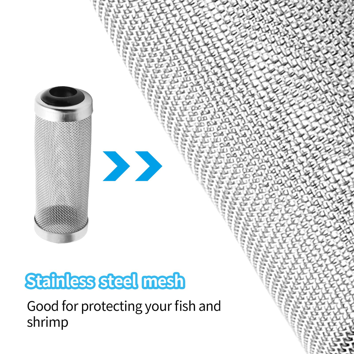Stainless Steel Aquarium Filter Intake Cover 12mm H988981